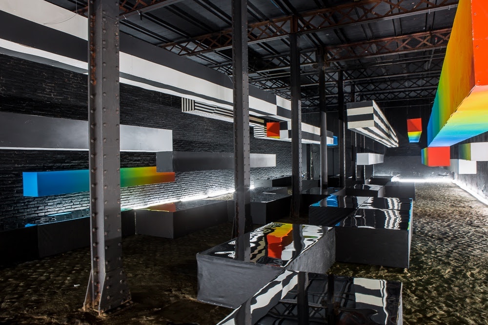 Cyberspazio Tubolare — vista de sala
