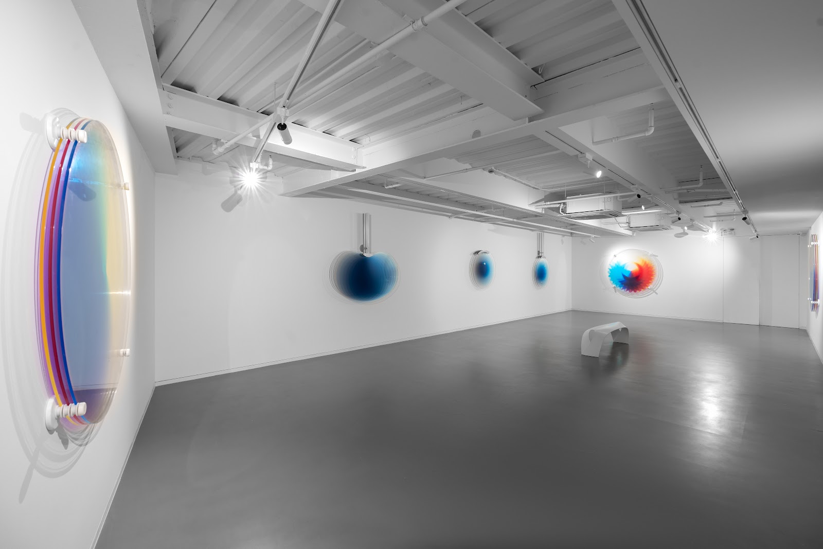 Diagonal Reading, Stroboscopic Attention, yet, Profound Oneness — vista de sala